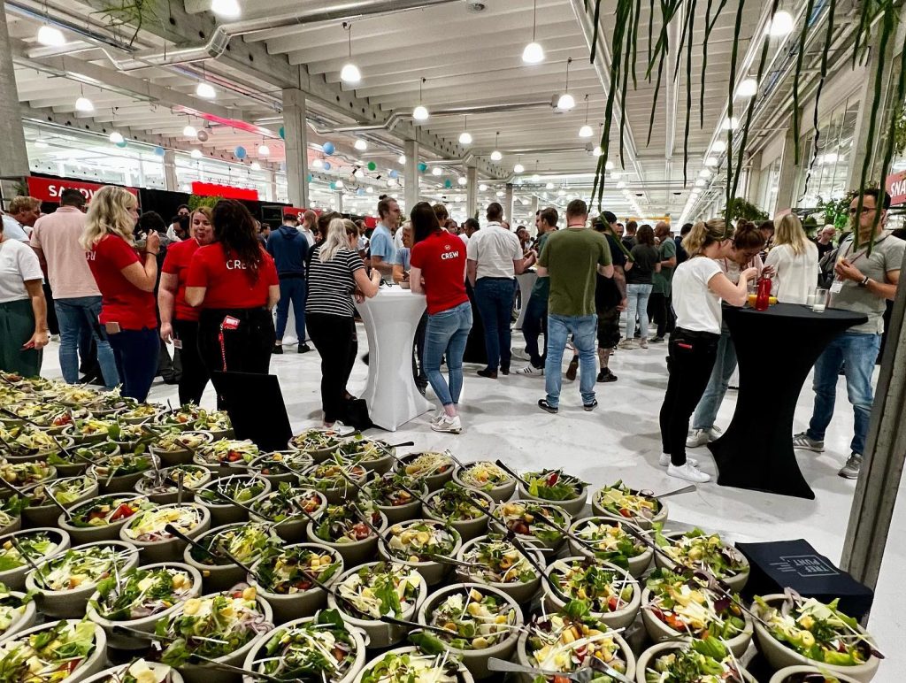 Lunch voor 1500 man